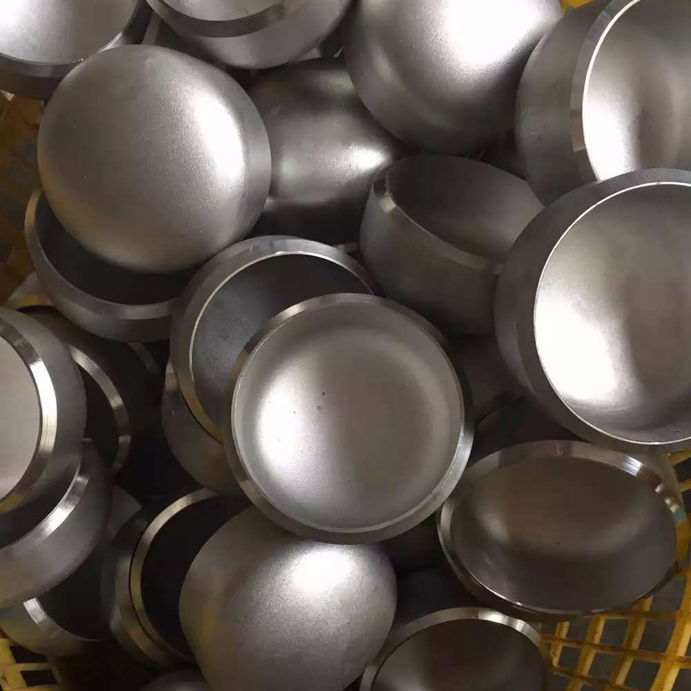 Stainless steel weld cap pipe fittings 